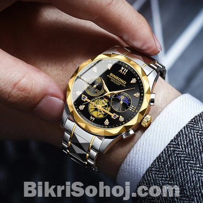 BINBOND B1236 Brand Fashion Quartz Watches Men’s